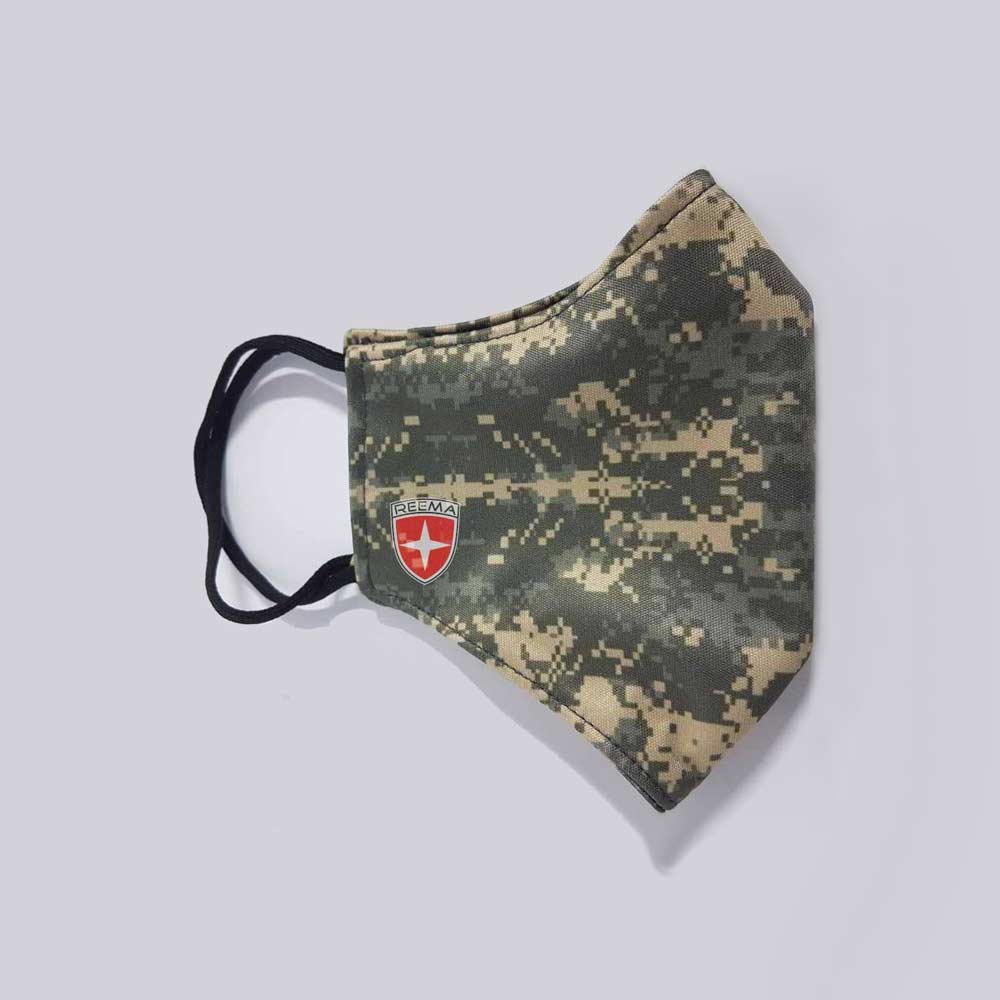 Camouflage Face Mask | Artwork Face Cover