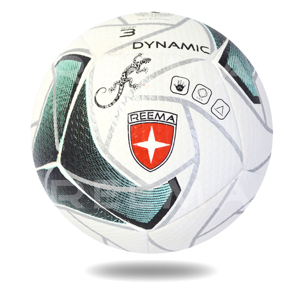 Dynamic 3D 2020 | White Handball printed with sliver spider web