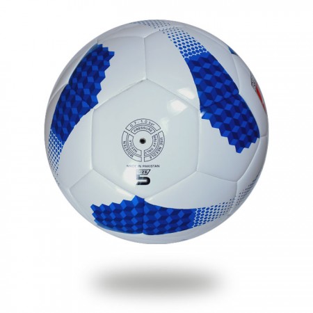 Atome | FIFA Quality Match football withe Medium blue cube