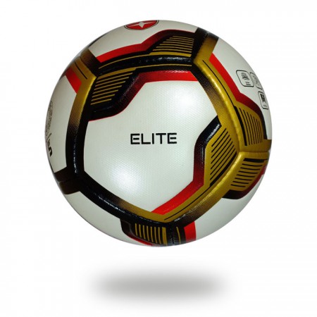 Elite | official size 5 top competition gold red soccer ball