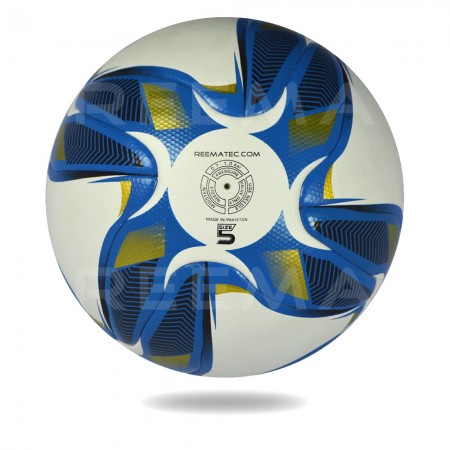 Swift 2020 | Crescent draw  royalblue and white soccer ball