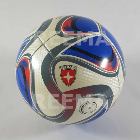 Volos |  use PU PV material soccer ball printed Medium blue